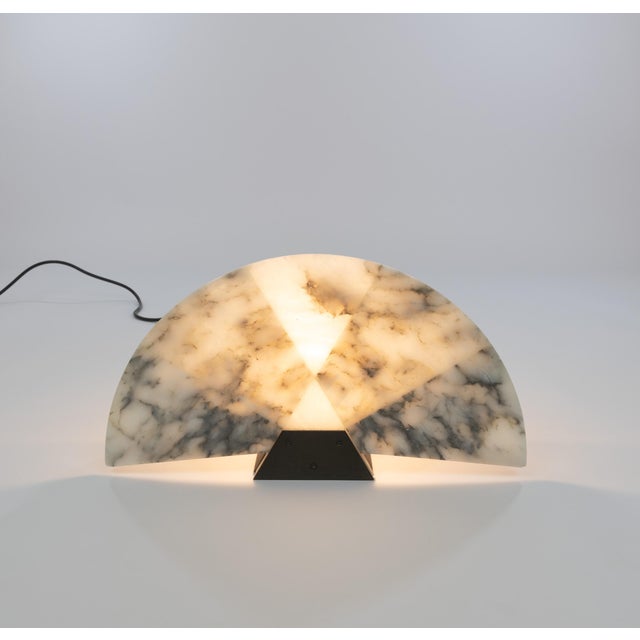 Ventaglio Table Lamp by Angelo Mangiarotti for Skipper Pollux, 1980s For Sale - Image 9 of 9