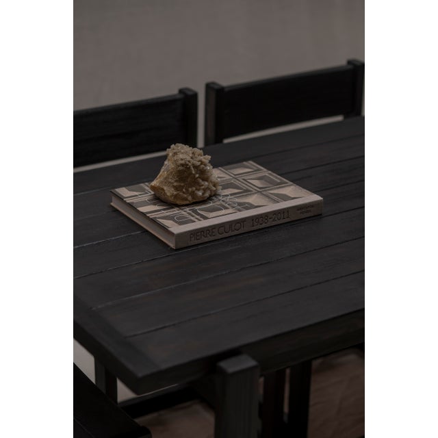 Minimalist Dining Set by Hugo Svensson for Bjärnums Möbelfabrik, 1960s, Set of 5 For Sale - Image 16 of 17