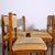 1980s Vintage Italian Chairs in Solid Wood, 1980s, Set of 6 For Sale - Image 5 of 18