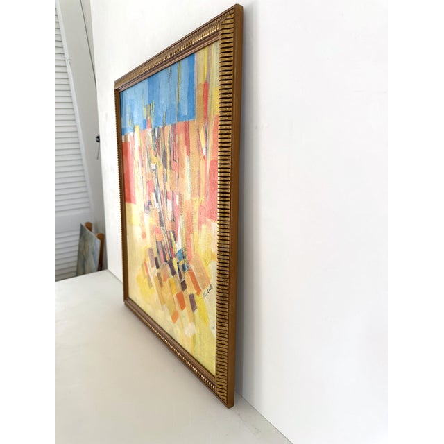 Abstract Mixed Media Painting For Sale - Image 9 of 14