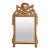 19th Century French Louis XVI Carved Giltwood Mirror With Quiver and Laurel Crest For Sale