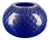 Italian Gold and Blue Sphere Murano Glass Mocenigo Vase by Marco Segantin for VGnewtrend For Sale