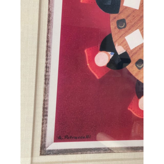 Mid-Century Modern Huge Vintage Fortune Magazine Lithograph Art - October 1939 Board Room by Antonio Petruccelli For Sale - Image 3 of 12