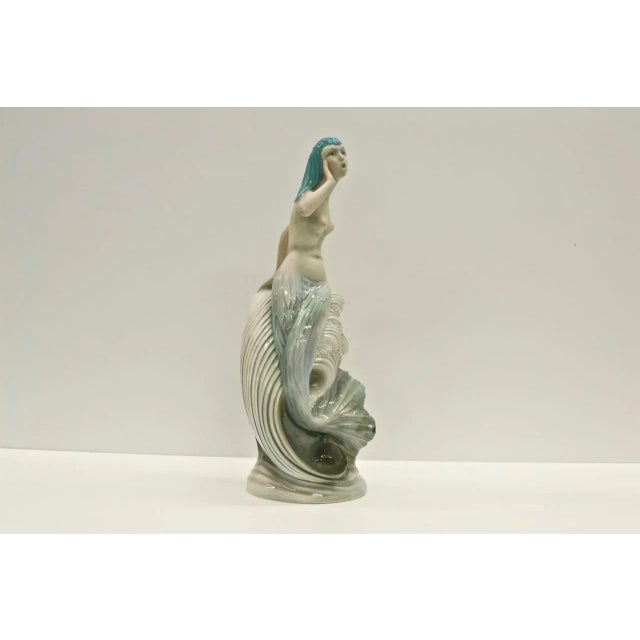 Ceramic Ceramic Siren by Camillo Ghigo for Keramos Torino, 1950s For Sale - Image 7 of 7