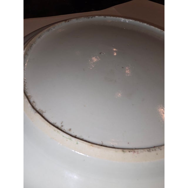 Antique Chinese Export Rose Medallion Plate For Sale - Image 10 of 13