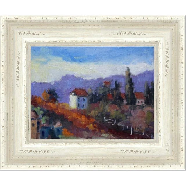 "Tuscany Glow" Contemporary Landscape Oil Painting For Sale - Image 11 of 12