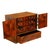 Brown Antique Japanese Meiji Kodansu Tansu Marquetry Table Cabinet Jewelry Chest 1880 For Sale - Image 8 of 15