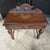 Brown Late 19th Century English Oak Heavily Carved Console Table With Drawer For Sale - Image 8 of 13