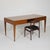 Vintage Walnut Desk with Brass Details, 1950s For Sale - Image 14 of 15