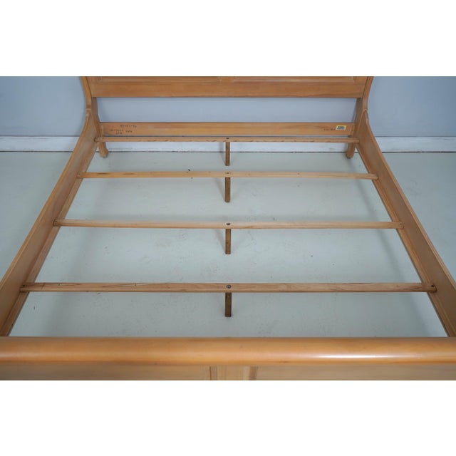 Ethan Allen King Size Country French Sleigh Bed For Sale In Philadelphia - Image 6 of 18