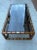 Wood Mid 20th Century Drexel Faux Bamboo Brass & Smoked Glass In-Set Coffee Table For Sale - Image 7 of 13