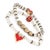 Contemporary Valentines Love Red Heart Bracelet Set For Sale - Image 3 of 8