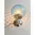 Sculptural Light-Blue “Ballotton” Murano Glass Wall Sconces — Lot of 4 For Sale - Image 6 of 7