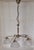 Vintage Pendant Lamp with White Marbled Glass Shades from Honsel, 2000s, in Very Good conditions. Designed from 2000 This...