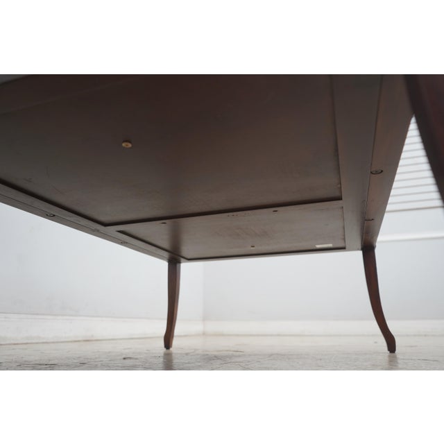 Theodore Alexander 2 Drawer Mahogany Coffee Table For Sale - Image 16 of 18