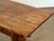 Mid 20th Century Mid-Century Scandinavian Modern Rustic Pine Trestle Dining Table, 1940s For Sale - Image 5 of 11