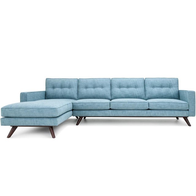 Clad Home MidCentury Style Tufted Sectional Chairish