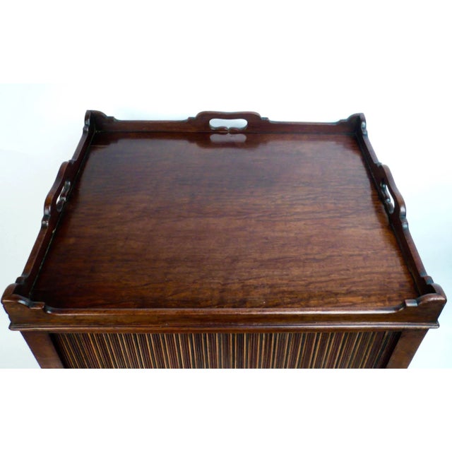 Wood George III Mahogany Bedside Commode For Sale - Image 7 of 8