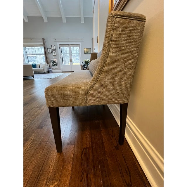 Contemporary Parisian Hamilton Conte Dining Bench (Unmarked) For Sale - Image 3 of 7