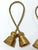 Mid 20th Century Mid 20th Century Brass Tassel Napkin Rings - Adjustable - A Set of 6 For Sale - Image 5 of 6