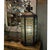 Vintage Rainbow Mosaic Indian Iron Table Lamp For Sale - Image 4 of 4