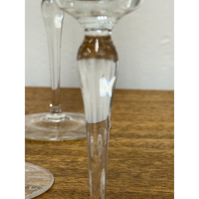 Libbey Rock Sharpe Wine Glasses, Set of Seven For Sale - Image 11 of 12