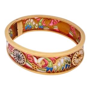 Masriera Y Carreras Plique a Jour 18k Bracelet