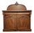 English Sideboard in Mahogany with Shelf, 1800 For Sale