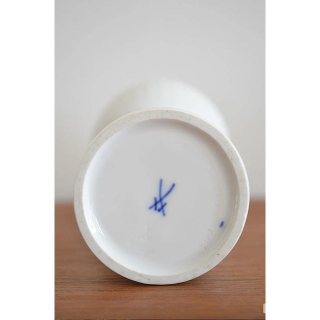 Vase by Ludvig Zeppner for Meissen, 1960s For Sale - Image 4 of 5