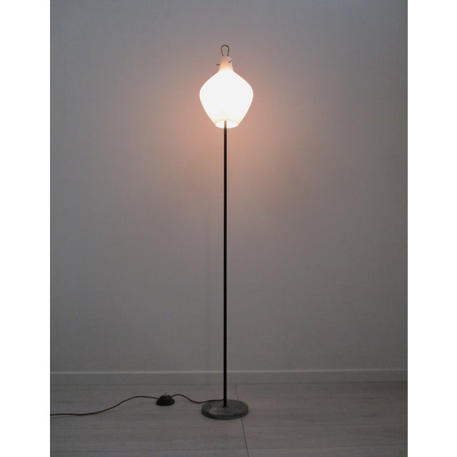 Mid-Century Italian Floor Lamp from Stilnovo, 1950s For Sale - Image 6 of 7