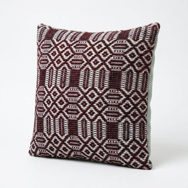 Mid-Century Modern Anatolian Rug Pillow Cover 20'' X 20'' For Sale - Image 3 of 5