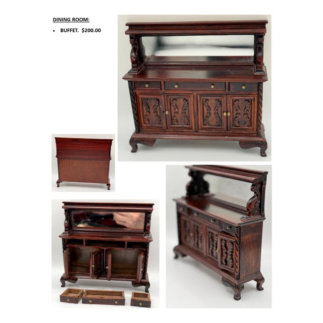 Dollhouse. 1:12. Real Good Toys Newport Model. Finished. Furnished. For Sale In San Francisco - Image 6 of 18