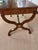 Brown Fine Vintage Burled Elm Writing Desk From Baker For Sale - Image 8 of 8