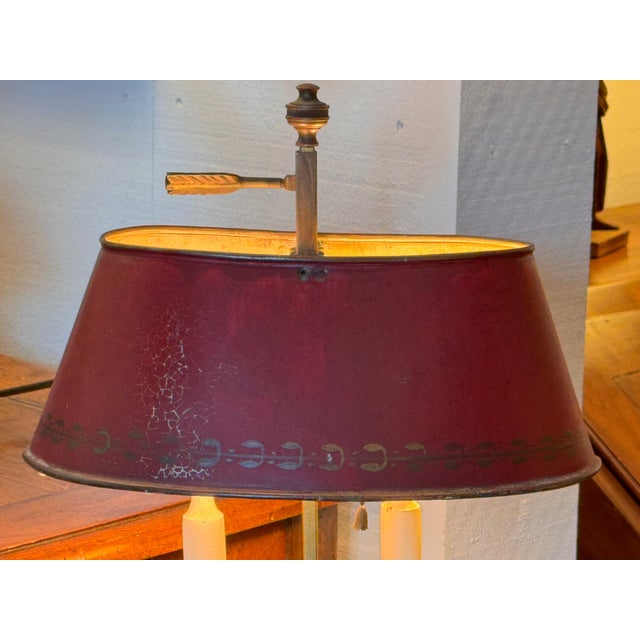 1920s Traditional Boulliotte Lamp For Sale - Image 4 of 8