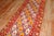 Antique Zabihi Collection Turkish Milas Exquisite Bright Runner - 3'7" x 13'6" For Sale - Image 10 of 10