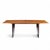 Edward Wormley for Dunbar Model 5460 Mid Century Tawi Wood Expanding Dining Table With 3 Leaves For Sale In Chicago - Image 6 of 10