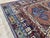 1990s Vintage Afghan Ersari Wool Rug, Rust Bird Gul For Sale - Image 5 of 11