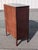 Vintage Mid 20th Century Federal Hepplewhite Style Mahogany Four Drawer Chest of Drawers For Sale - Image 4 of 10