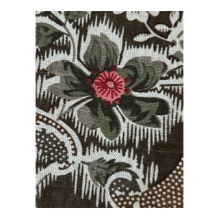 Tulu Textiles Fabric Clara Cotton Linen Blend 2 1/2 Yards For Sale