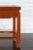 Chinese Vintage Small Stool with Scroll-Carved Apron and Side Stretchers For Sale - Image 11 of 13