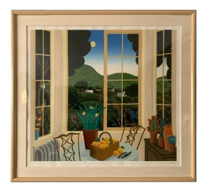 Thomas McKnight Serigraph