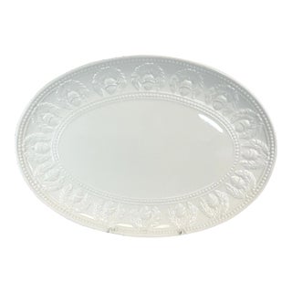 Vintage Italian Arts & Crafts Acorn & Laurel Wreath Platter, William Sonoma - Thanksgiving For Sale