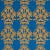 Schumacher Cybele Embroidery Fabric in Blue For Sale