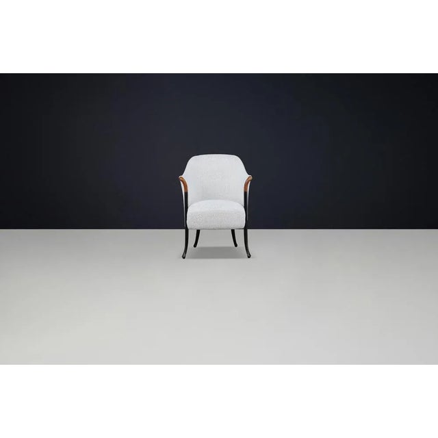 Modern Progetti Armchair by Umberto Asnago for Giorgetti, Italy, 1980s For Sale - Image 3 of 10