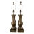 Visual Comfort Transitional Bronze Table Lamps - A Pair For Sale