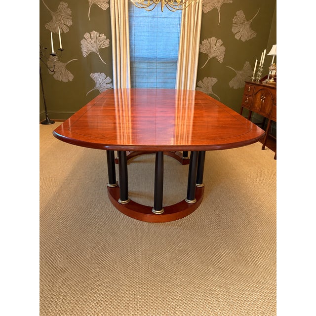 Custom Alf Sharp Dining Table With 3 Leaves For Sale In Nashville - Image 6 of 16