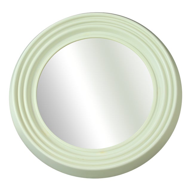 Mid-Century Modern Wall Mirror in Plastic Frame, 1960s For Sale