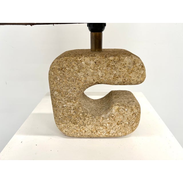 Brutalist Table Lamp, 1970s For Sale - Image 6 of 16