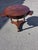 Early 21st Century 21st Century French Empire Plum Mahogany Round Table. For Sale - Image 5 of 16