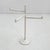 Mid-Century Modern White Standing Towel Rack by Makio Hasuike for Gedy, 1970s For Sale - Image 3 of 7